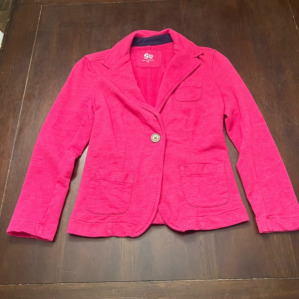 SO Pink Blazer Jacket